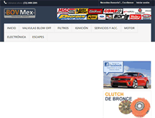 Tablet Screenshot of bovmex.com